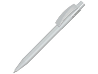 Ручка шариковая из вторично переработанного пластика «Pixel Recy», серый, 100% переработанный вторичный пластик