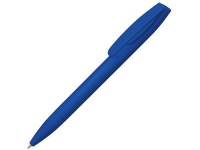 Ручка шариковая пластиковая «Coral Gum », soft-touch, синий, пластик