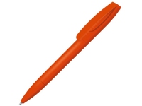 Ручка шариковая пластиковая «Coral Gum », soft-touch, оранжевый, пластик