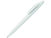 Ручка шариковая с антибактериальным покрытием «Icon Green», белый, 100% переработанный, антибактериальный вторичный пластик