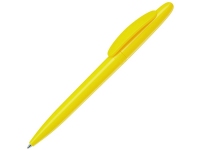 Ручка шариковая с антибактериальным покрытием «Icon Green», желтый, 100% переработанный, антибактериальный вторичный пластик