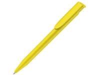 Ручка шариковая пластиковая «Happy Gum», soft-touch, желтый, пластик