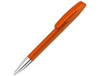 Ручка шариковая пластиковая «Coral SI», оранжевый, пластик