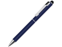 Ручка шариковая металлическая «Straight SI Touch», темно-синий, металл