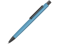 Ручка шариковая металлическая «Ellipse Gum», soft-touch, голубой, металл