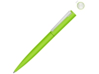 Ручка шариковая металлическая «Brush Gum», soft-touch, светло-зеленый, металл