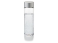 Бутылка «Fox», прозрачный/серебристый, тритан без БФА/алюминий