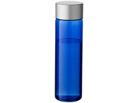 Бутылка «Fox», синий прозрачный/серебристый, тритан без БФА/алюминий