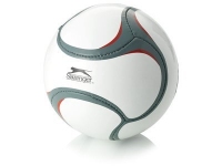 Мяч футбольный, белый/серый, латекс/ПВХ