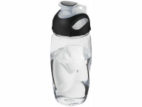 Бутылка спортивная «Gobi», прозрачный/черный, пластик