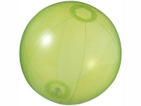 Мяч пляжный «Ibiza», зеленый прозрачный, ПВХ