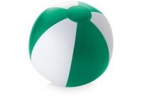 Пляжный мяч «Palma», зеленый/белый, ПВХ