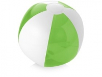 Пляжный мяч «Bondi», лайм прозрачный/белый, ПВХ
