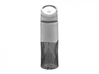 Бутылка спортивная «Radius», черный прозрачный/серый, материал Eastman tritan™ без БФА