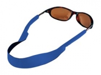 Шнурок для солнцезащитных очков «Tropics», ярко-синий/черный, неопрен