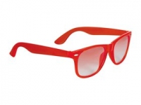 Очки солнцезащитные «Sun Ray» с прозрачными линзами, красный, ПК пластик