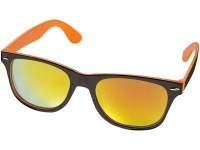 Очки солнцезащитные «Baja», черный/оранжевый, акрил/поликарбонат