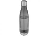 Бутылка спортивная «Aqua», черный прозрачный/серый, Eastman Tritan™ без БФА