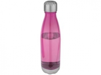 Бутылка спортивная «Aqua», неоново-розовый прозрачный/серый, Eastman Tritan™ без БФА