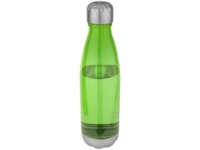 Бутылка спортивная «Aqua», неоново-зеленый прозрачный/серый, Eastman Tritan™ без БФА
