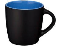 Керамическая чашка «Riviera», черный/синий, керамика