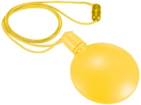 Круглый диспенсер для мыльных пузырей, желтый, ПЕ