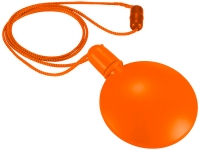 Круглый диспенсер для мыльных пузырей, оранжевый, ПЕ