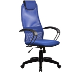 Офисное кресло Metta BP-8 (Цвет обивки:Синий, Цвет каркаса:Черный)