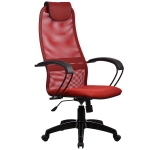 Офисное кресло Metta BP-8 (Цвет обивки:Красный, Цвет каркаса:Черный)