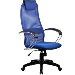 Офисное кресло Metta BK-8 (Цвет обивки:Синий, Цвет каркаса:Черный)