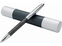 Ручка металлическая шариковая «Winona», черный/серебристый, металл