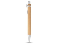 Ручка шариковая «Celuk» из бамбука, бежевый, АБС пластик/бамбук