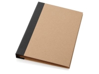 Папка «Ranger» с блокнотом А5, крафт/черный, бумага/картон