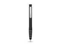 Ручка металлическая шариковая с маркером «Jura», черный/серебристый, металл
