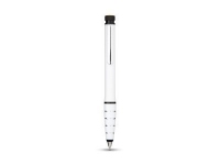 Ручка металлическая шариковая с маркером «Jura», белый/серебристый, металл