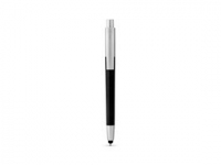 Ручка-стилус шариковая «Salta», черный/серебристый, пластик
