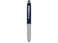 Ручка-стилус шариковая «Xenon», ярко-синий/серебристый, алюминий
