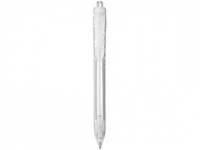 Ручка пластиковая шариковая «Vancouver», белый прозрачный, переработанный пластик