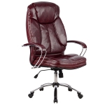 Офисное кресло Metta LK-12 (Цвет обивки:Темно бордовый)