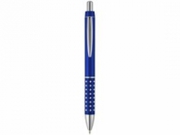 Ручка пластиковая шариковая «Bling», ярко-синий/серебристый, АБС пластик/алюминий