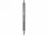 Ручка пластиковая шариковая «Bling», темно-серый/серебристый, АБС пластик/алюминий