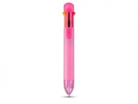 Ручка пластиковая шариковая «Artist» многостержневая, розовый, АБС пластик