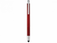 Ручка-стилус шариковая «Giza», красный/серебристый, АБС пластик