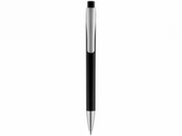 Ручка пластиковая шариковая «Pavo», черный/серебристый, АБС пластик