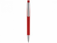 Ручка пластиковая шариковая «Pavo», красный/серебристый, АБС пластик