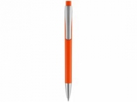 Ручка пластиковая шариковая «Pavo», оранжевый/серебристый, АБС пластик