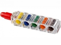Набор восковых карандашей «Crayton», прозрачный/разноцветный, АБС пластик