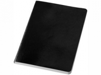 Блокнот А5 «Gallery», черный, картон, покрытый бумагой под искусственную кожу