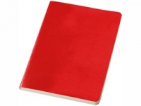 Блокнот А5 «Gallery», красный, картон, покрытый бумагой под искусственную кожу