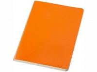 Блокнот А5 «Gallery», оранжевый, картон, покрытый бумагой под искусственную кожу